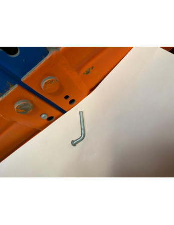Goupille de sécurité pour rack et rayonnage Tête ronde TR 6X45 Acier zingué