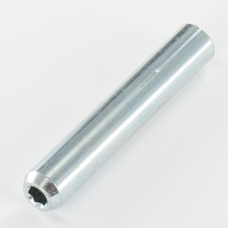 1 x Goupille Cylindrique Taraudée 9X53 Filetée sur M6X27 Clé de 4 HC4 Acier zingué