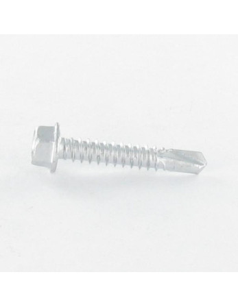 Vis autoperceuse Bimétal Tête hexagonale TH Embase collerette Foret Long 5.5X32