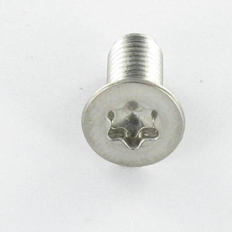 1 x Vis métaux Tête fraisée TORX T30 M6X50 Inox A4