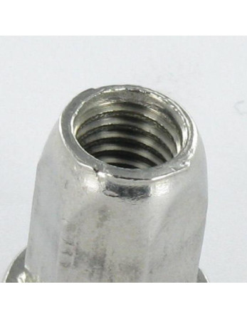 Ecrou A sertir Inox Tête plate Hexagonal M5X14 INPTH 30