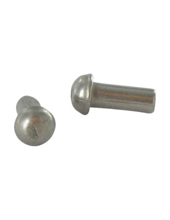 Rivet à frapper Tête ronde TR Inox A2 2.5X10