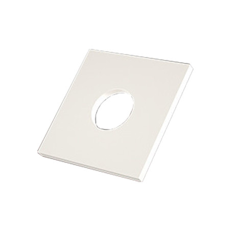 1 x Rondelle Carrée nylon naturel M20X60X5