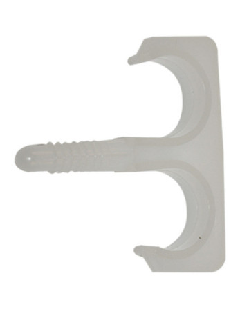 Pontet CLIPS Double Pour Câble De 20 Nylon