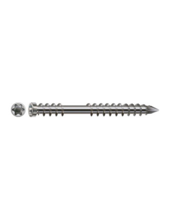 Spax Vis terrasse Tête cylindrique TC TORX T25 5X70 Inox A2