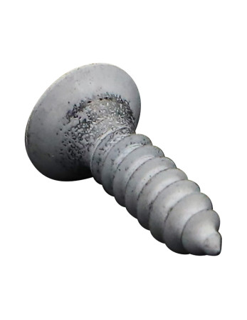 Vis tôle Inox A2 Tête fraisée Pozi 4.2X19 RAL9016 blanc signalisation