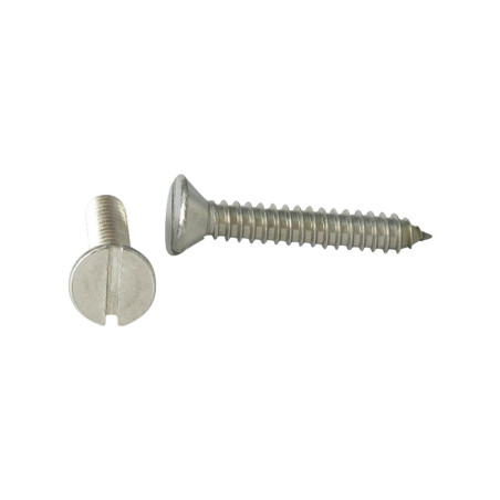 1 x Vis tôle Inox A2 Tête fraisée Fendue 3.9X16