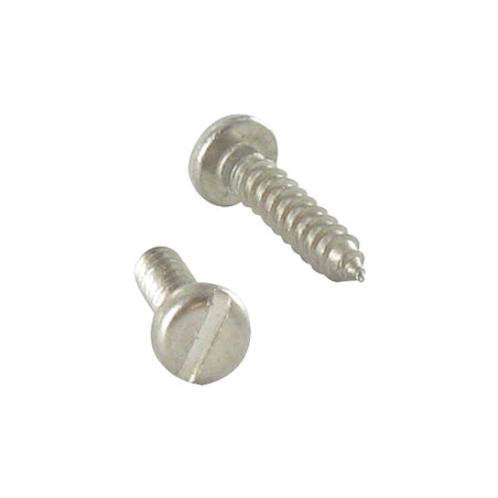 1 x Vis tôle Inox A2 Tête cylindrique TC Fendue 4.8X13