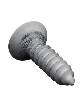 Vis tôle Inox A2 Tête fraisée Pozi 4.8X38 RAL9016 blanc signalisation