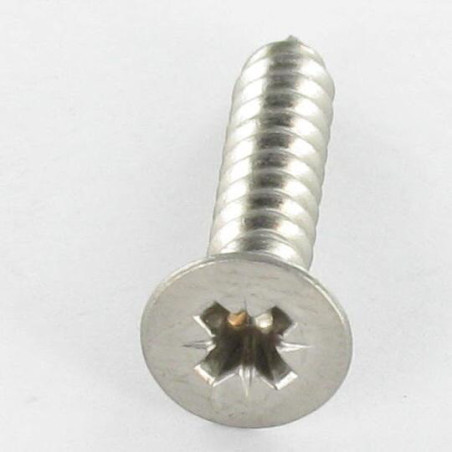 1 x Vis tôle Inox A2 Tête fraisée Pozi 6.3X13