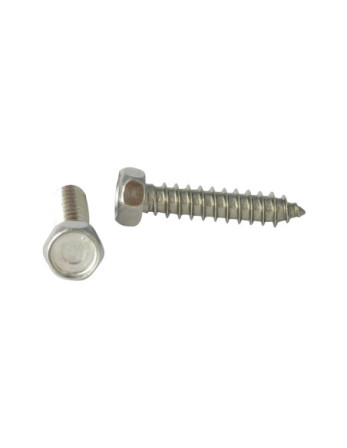 Vis tôle Inox A2 Tête hexagonale TH 5.5X25