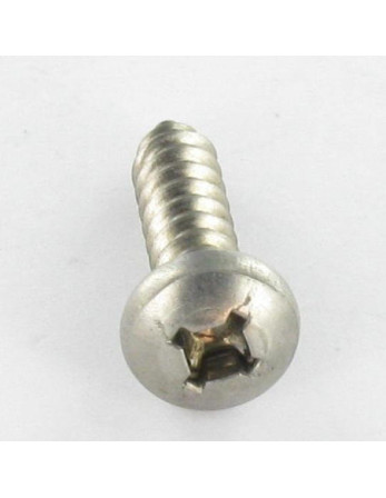 Vis tôle Inox A2 Tête cylindrique TC Carré phillips 4.8X38