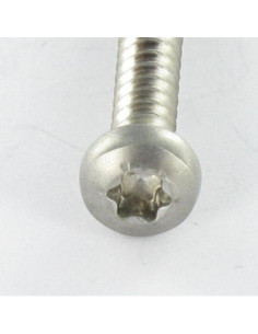 Vis tôle tête cylindrique bombée large 4.2X35 Inox A2... 2