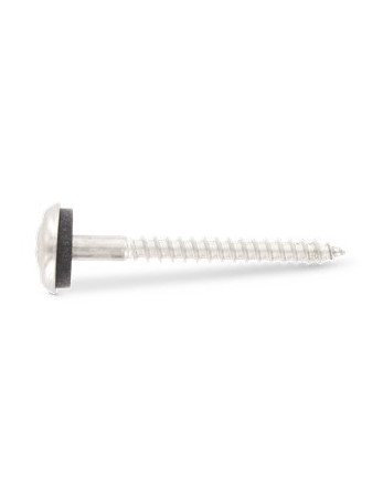 Vis faitage Tête fraisée bombée TFB Pozi Inox A2 Rondelle d'étanchéite EPDM 4.5X20