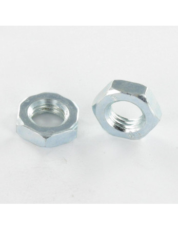 Ecrou hexagonal bas hm/contre Ecrou M33 Acier zingué