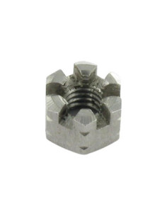 Écrou hexagonale à CRENEAUX Inox A4 M16