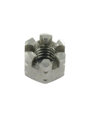 Écrou hexagonale à CRENEAUX Inox A4 M16