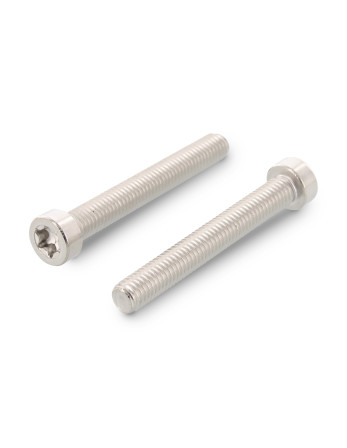 Vis métaux Tête cylindrique TC Basse TORX T25 M5X30 Filetage total Inox A2