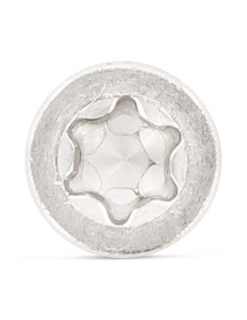 Vis métaux Tête cylindrique TC Basse T6 M2X12 Filetage total Inox A2 microvis