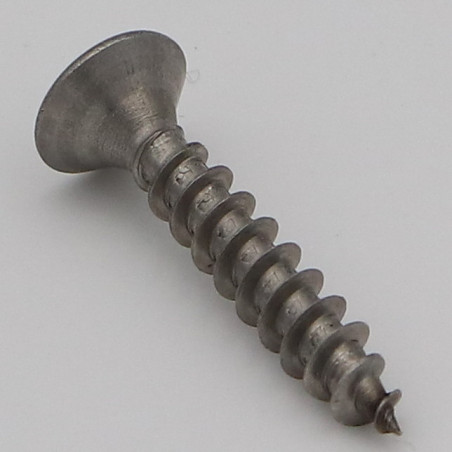 1 x VBA Vis bois agglo Tête fraisée TORX T20 4.5X100 Filetage total Inox A2