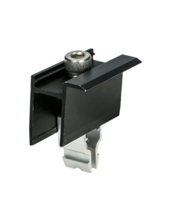 PINCE Fixation SOLAIRE 35X55 Aluminium Noir