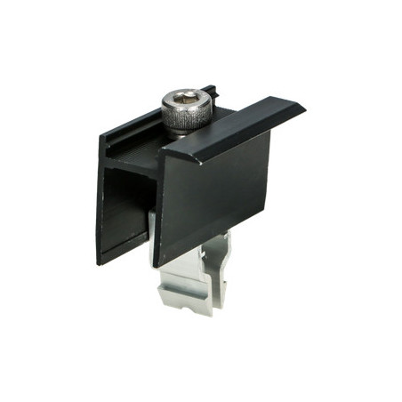 1 x PINCE Fixation SOLAIRE 35X55 Aluminium Noir