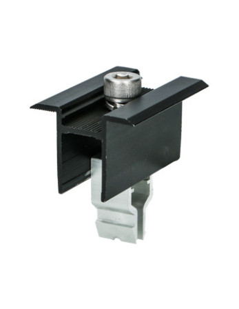 PINCE Fixation SOLAIR 35X55 Aluminium Noir IN