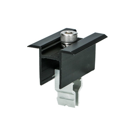 1 x PINCE Fixation SOLAIR 35X55 Aluminium Noir IN