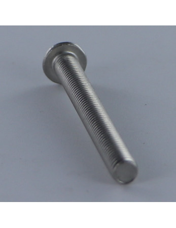 Vis métaux Tête Bombée TORX T20 M4X4 Filetage total Inox A2