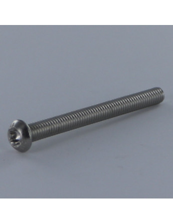 Vis métaux Tête Bombée T55 M12X65 Filetage total Inox A2