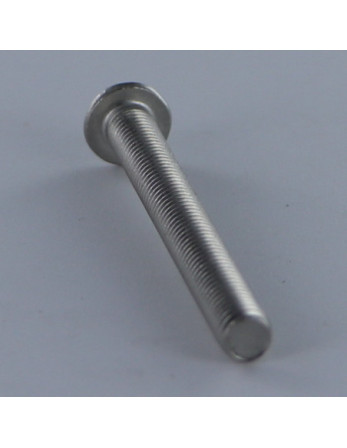 Vis métaux Tête Bombée TORX T8 M2.5X8 Filetage total Inox A2 microvis