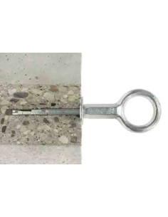 Piton FORGE Fixation ECHAFFAUDAGE 170 Acier zingué 2