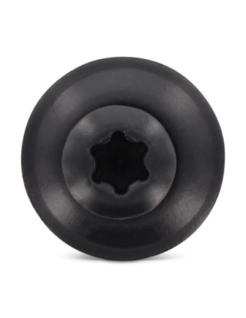 Vis faitage Tête fraisée bombée TFB TORX T20 Inox A2 RAL7016 gris anthracite 4.5X100RD.EPDM