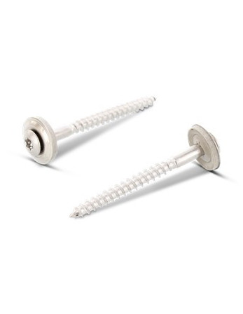Vis faitage Tête fraisée bombée TFB TORX T20 Inox A2 5X300 Rondelle d'étanchéite EPDM 2 pièces