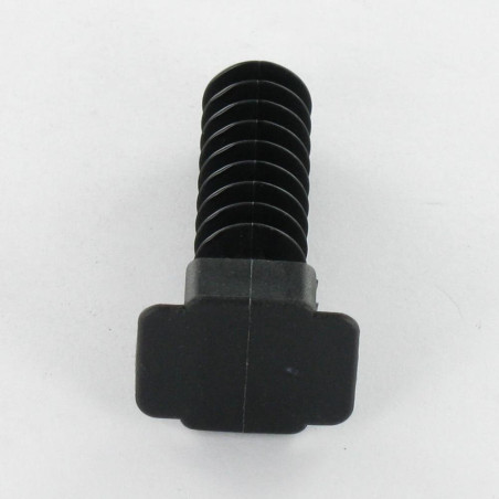 1 x SUPPORT MURAL Forme Cheville nylon noir à 9.6