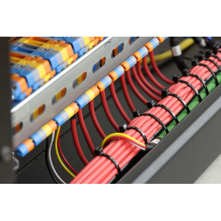 1 x Colliers de serrage nylon noir Polyamide 6.6 3.6X140