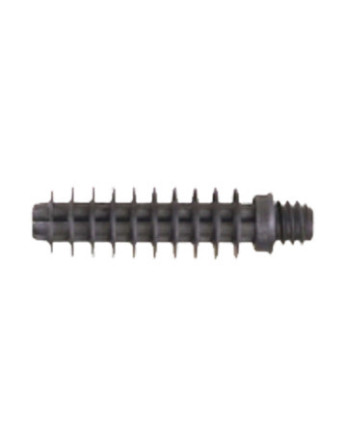 Cheville Fileté Pour Embase collerette M6X37 nylon noir