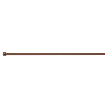 1 x Colliers de serrage Nylon Marron 2.5X100