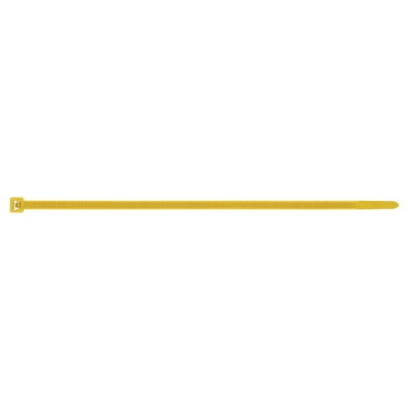 1 x Colliers de serrage Nylon jaune 4.8X200
