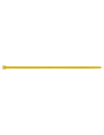 Colliers de serrage Nylon jaune 3.6X200