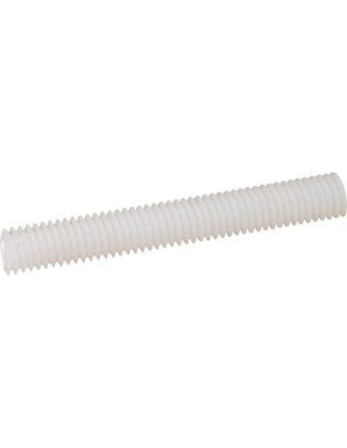 Tige filetée M5 Longueur 1 mètre nylon naturel