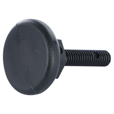 1 x PIED VErin réglable M6X25 Diamètre de tête: 20 Nylon
