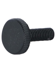 PIED VErin réglable M6X20 Diamètre de tête: 15 Nylon