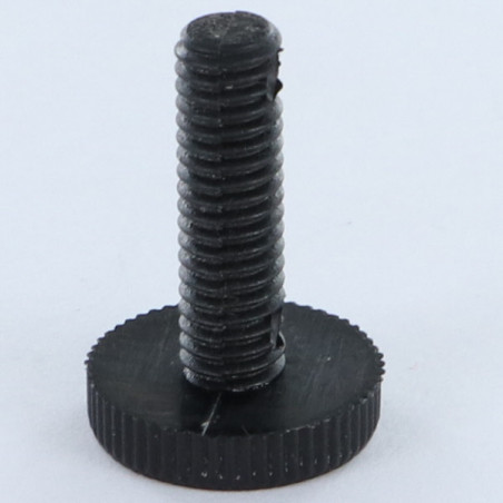 1 x PIED VErin réglable M6X20 Diamètre de tête: 15 Nylon