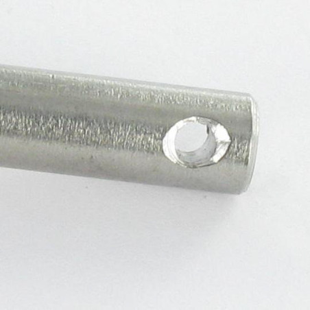 1 x Goupille Tête plate 8X44 Percée 3 Inox A4