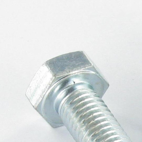 1 x Vis métaux Tête hexagonale TH M4X16 Classe 8.8 Acier zingué