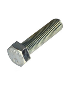 Vis métaux Tête hexagonale TH M20X80 Classe 8.8 Acier zingué