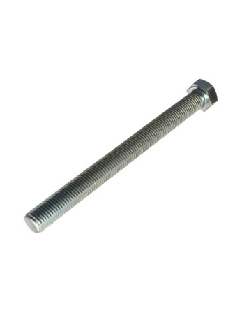 Vis métaux Tête hexagonale TH M20X180 Classe 8.8 Acier zingué