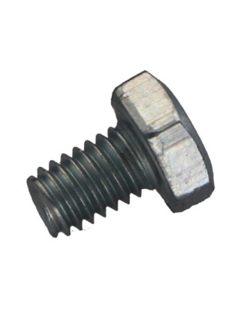 Vis métaux Tête hexagonale TH M4X10 Classe 8.8 Acier zingué