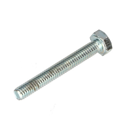 1 x Vis métaux Tête hexagonale TH M4X30 Classe 8.8 Acier zingué